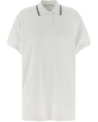 T By Alexander Wang - Intarsia Collar Dress - Lyst