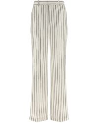 Balmain - Striped Pants - Lyst