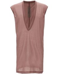 Rick Owens - Dylan T Top Rosa - Lyst