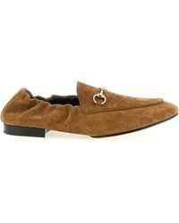 Gucci - Jordaan Leather Loafers - Lyst