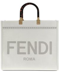 Fendi - ' Sunshine Medium' Shopping Bag - Lyst