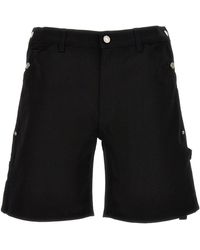 Courreges - 'sailor Back' Bermuda Shorts - Lyst