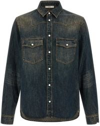 Fendi - Bananatex Denim Shirt - Lyst