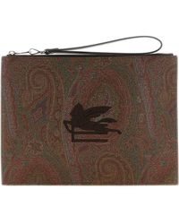 Etro - 'essential Arnica' Clutch - Lyst