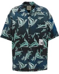 Maison Mihara Yasuhiro - Vintage-Effect Shirt With Oversized Fit - Lyst