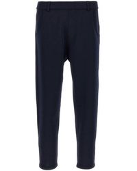 Prada - Pantalone Techno Jersey - Lyst