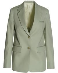 Lanvin - Blazer monopetto lana - Lyst