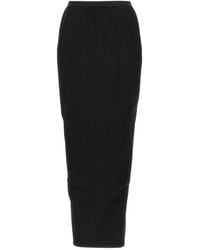 Rick Owens - 'Soft Pillar Long' Skirt - Lyst