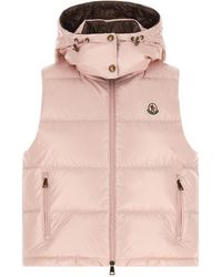 Moncler - 'Niverolle' Padded Vest - Lyst