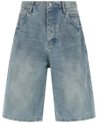 Purple - 'p070 Vintage Dust Bowl' Bermuda Shorts - Lyst