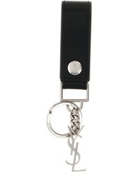 Saint Laurent - 'cassandre' Key Ring - Lyst