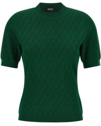 Versace - Fitted Top - Lyst
