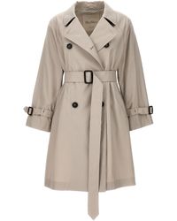 Max Mara The Cube - 'titrench' Trench Coat - Lyst