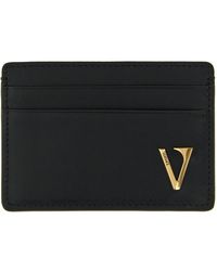 Versace - 'v Logo' Card Holder - Lyst
