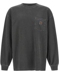 Carhartt - T-Shirt With Patch Pocket - Lyst