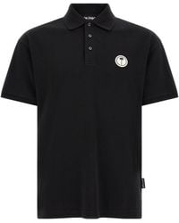 Palm Angels - Logo Patch Polo Shirt - Lyst