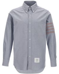 Thom Browne - '4 Bar' Shirt - Lyst