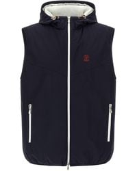 Brunello Cucinelli - 'K-Way Con Cappuccio' Vest - Lyst
