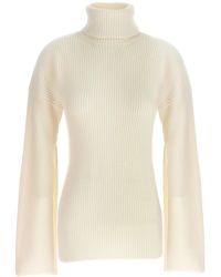 TOTEME - 'slit Sleeve' Sweater - Lyst
