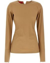 THE LATEST - 'terry' T-shirt - Lyst