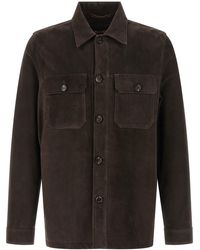 Moorer - 'klaus' Overshirt - Lyst