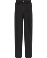 MM6 by Maison Margiela - Denim Insert Pants - Lyst