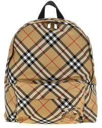 Burberry - Check -Rucksack - Lyst