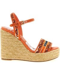 Dolce & Gabbana - 'maiolica' Wedges - Lyst