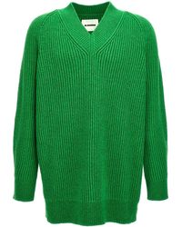 Jil Sander - Oversize-Pullover - Lyst