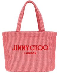 Jimmy Choo - 'beach Tote E/w' Shopping Bag - Lyst