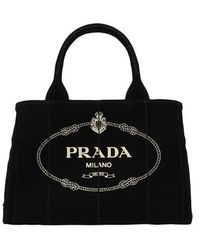 prada cloth tote