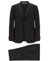 Pal Zileri - Wool And Satin Dress - Lyst