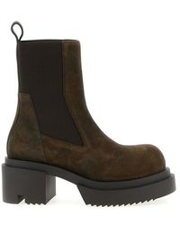 Rick Owens - 'Beatle Bogun' Ankle Boots - Lyst