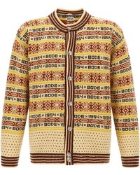 Bode - 'marzipan' Cardigan - Lyst