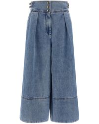 Zimmermann - 'Denim Culotte' Jeans - Lyst