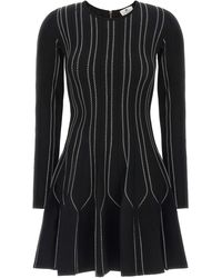 Elisabetta Franchi - Origami Knit Dress - Lyst