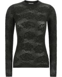 Brunello Cucinelli - 'flower Lace' Sweater - Lyst