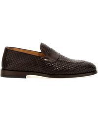 Brunello Cucinelli - Braided Leather Loafers - Lyst