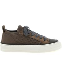 Brunello Cucinelli - Monile Knit Sneakers - Lyst