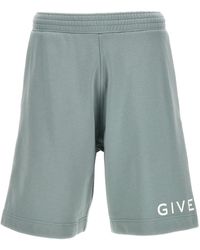 Givenchy - Bermuda-Shorts Mit Logodruck - Lyst