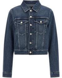 7 For All Mankind - 'darted Shrunken' Jacket - Lyst