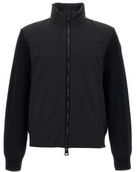 Moncler - Matt Effect Cardigan - Lyst