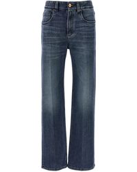 Brunello Cucinelli - Cotton Relaxed Fit Jeans Clothing - Lyst