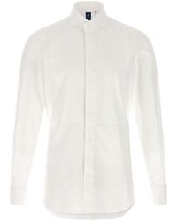 Finamore 1925 - Camicia Con Plastron A Pieghe - Lyst