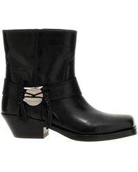 Isabel Marant - 'Akson Gaucho' Ankle Boots - Lyst
