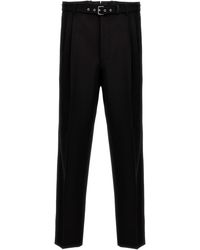 Prada - Wool Tailored Trousers - Lyst
