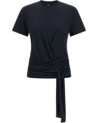 7 For All Mankind - 'fitted Twist' T-shirt - Lyst