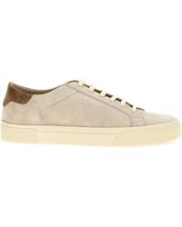 Brunello Cucinelli - Calfskin Low Top Sneakers - Lyst