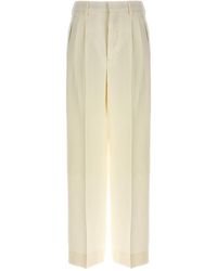 Ami Paris - Tailored Wool Trousers With Front Pleats - Lyst