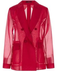 Max Mara - 'mxeslogan' Blazer - Lyst